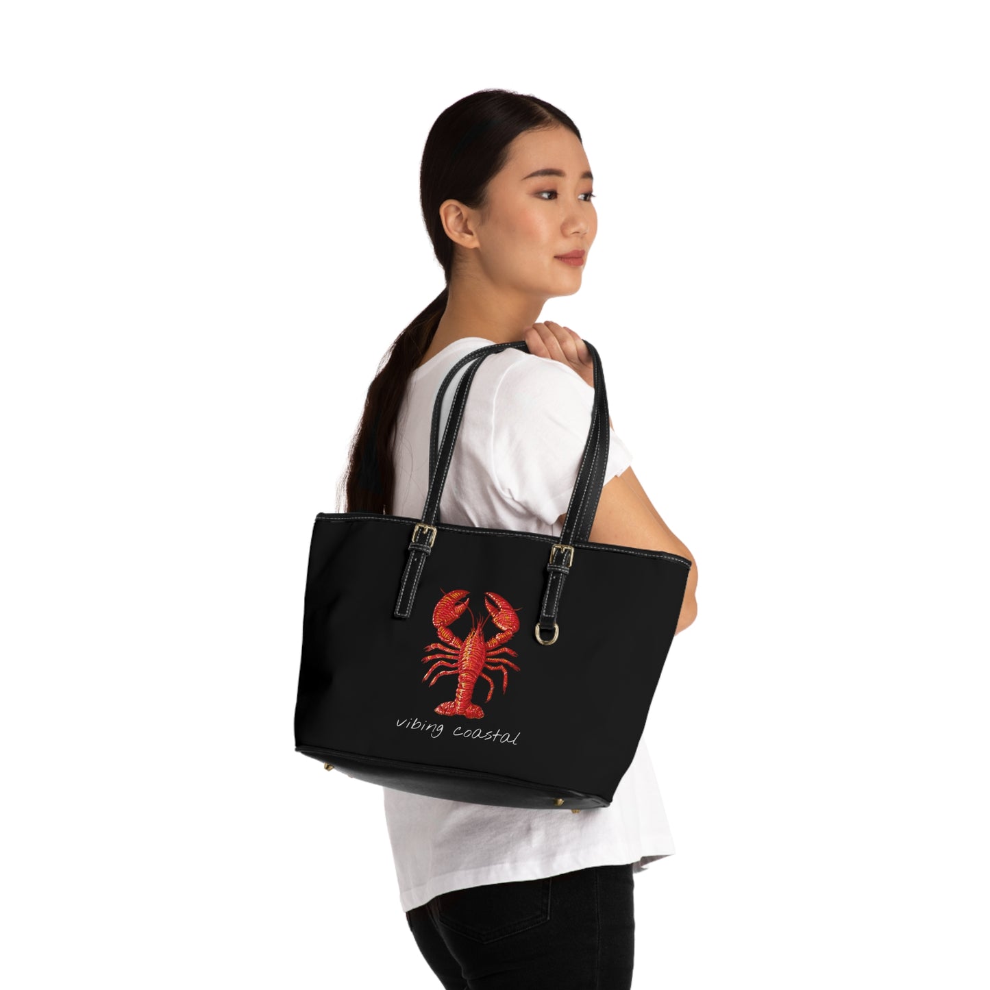 Coastal Charm Shoulder Bag | Lobster