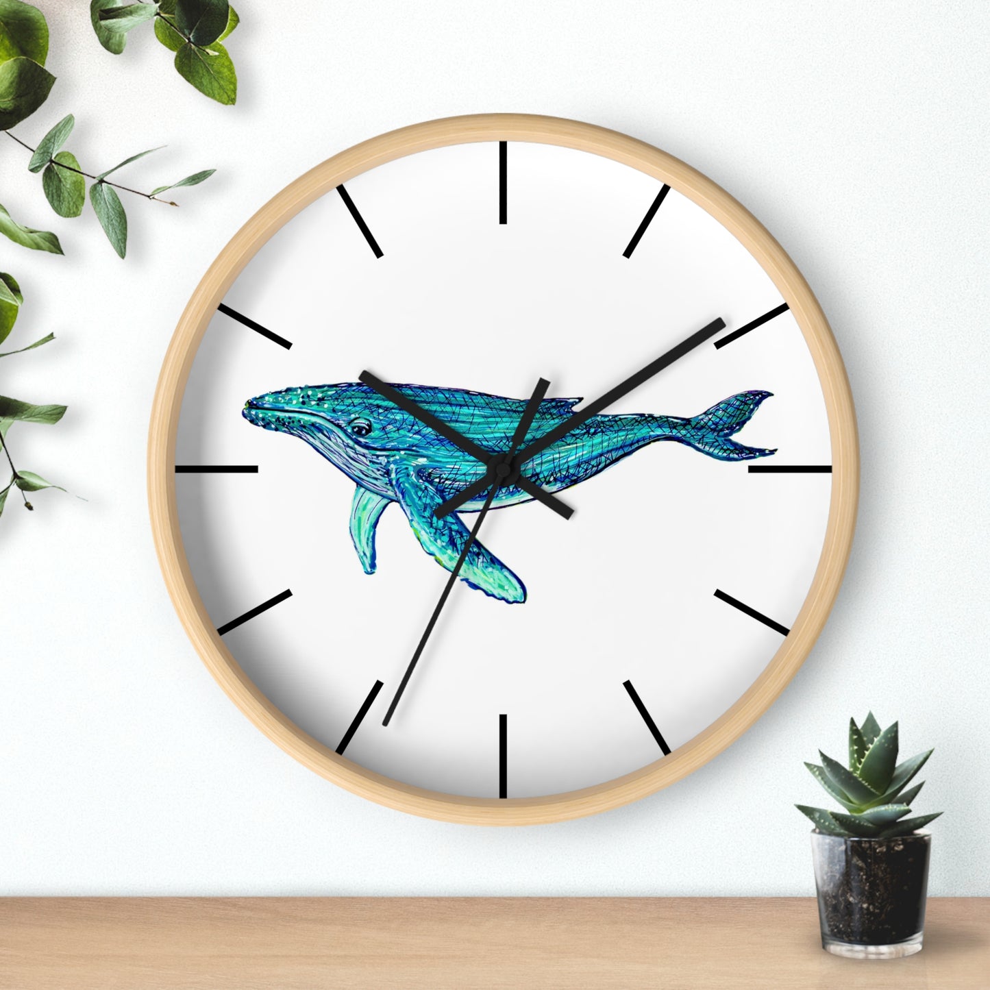 Wall Clock | Whale