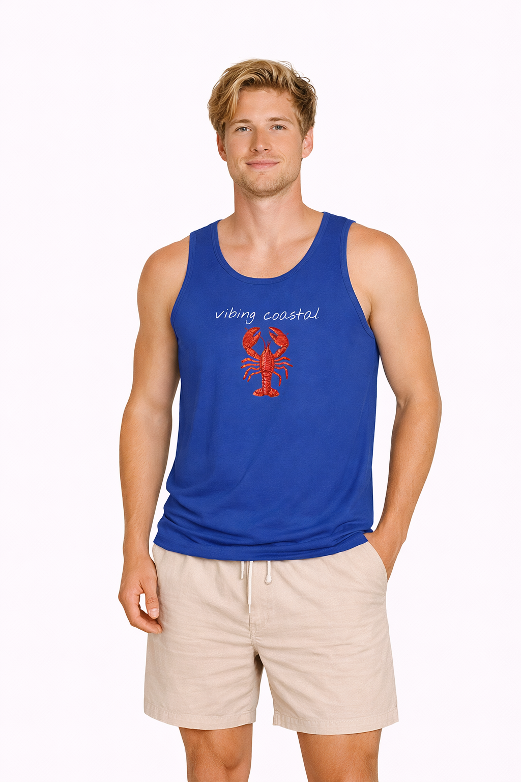Men's Lightweight Tank | Lobster II