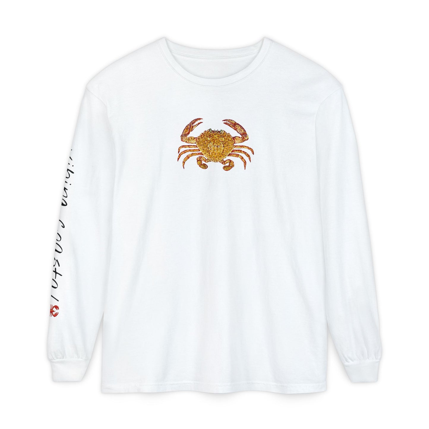 Men's Graphic Long Sleeve Tee | Crab