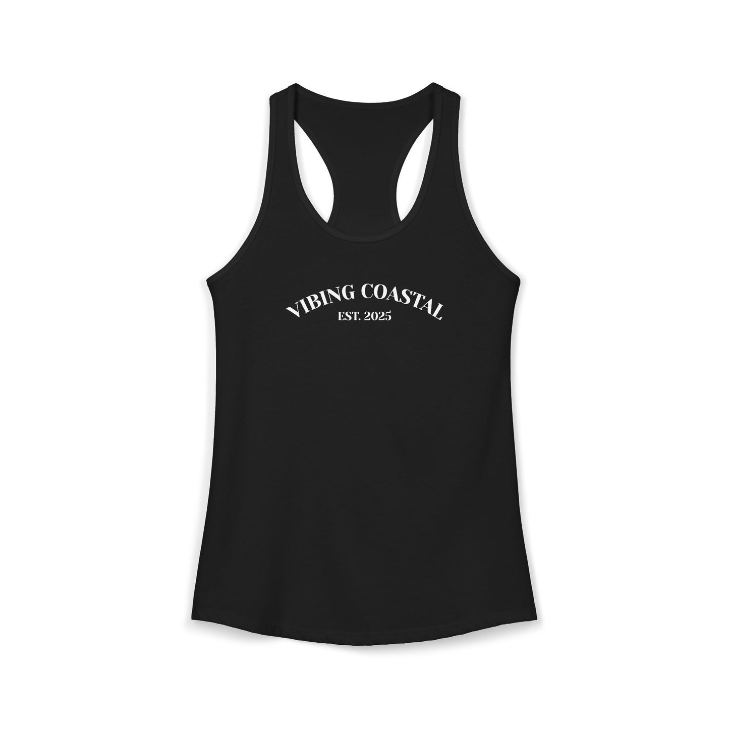 Ideal Racerback Tank II | Vibing Coastal EST 2025