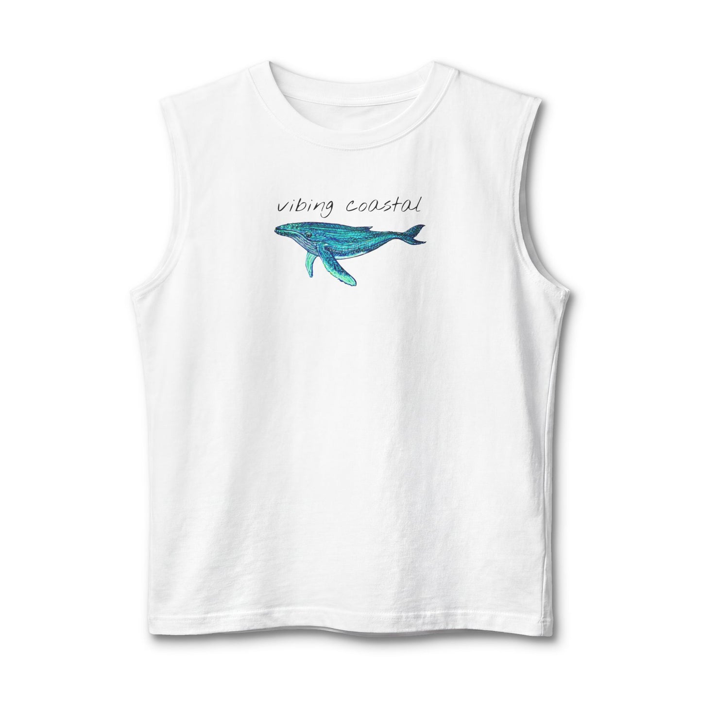 Men's Sleeveless Tank | Whale