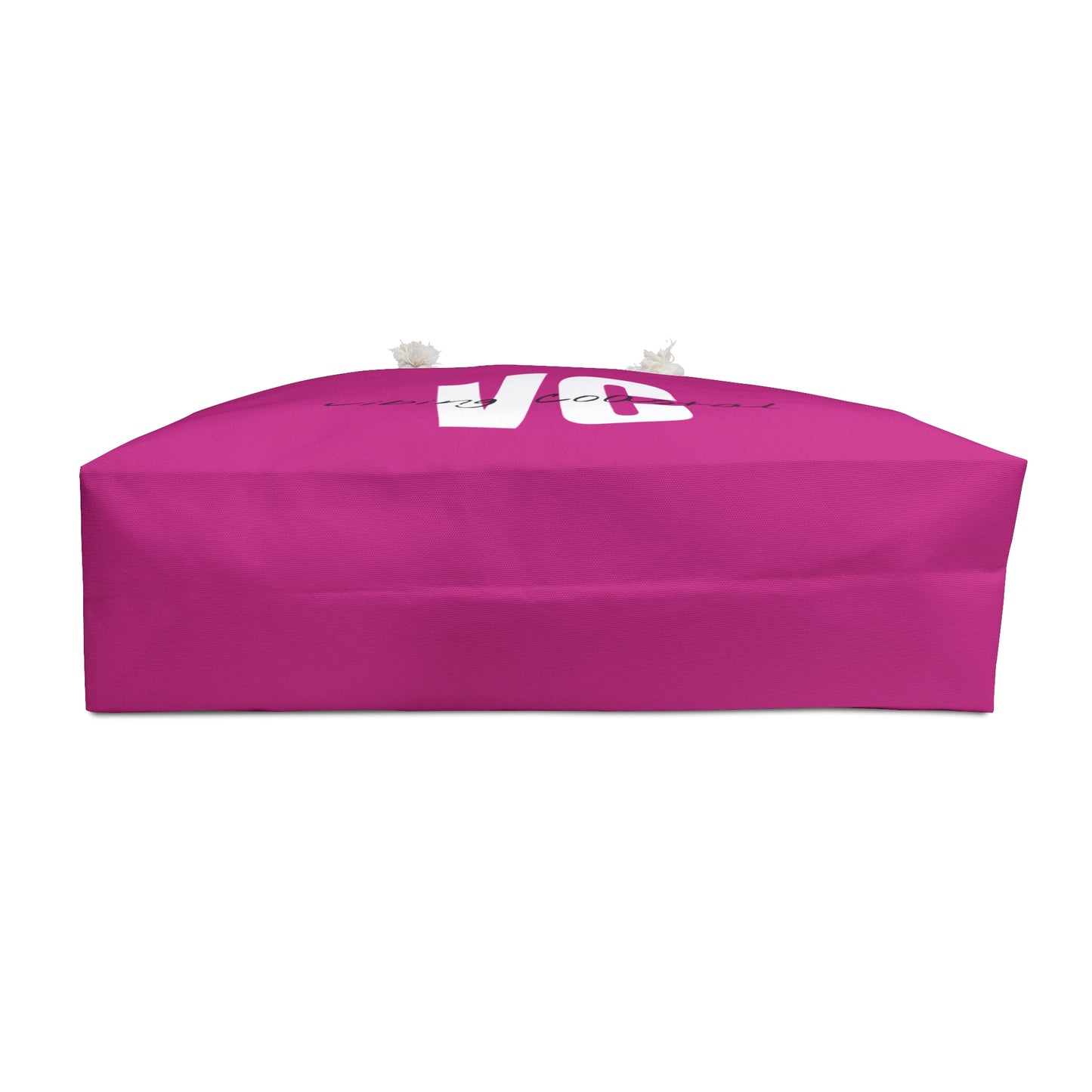 Vibing Coastal Weekender Tote | Hot Pink