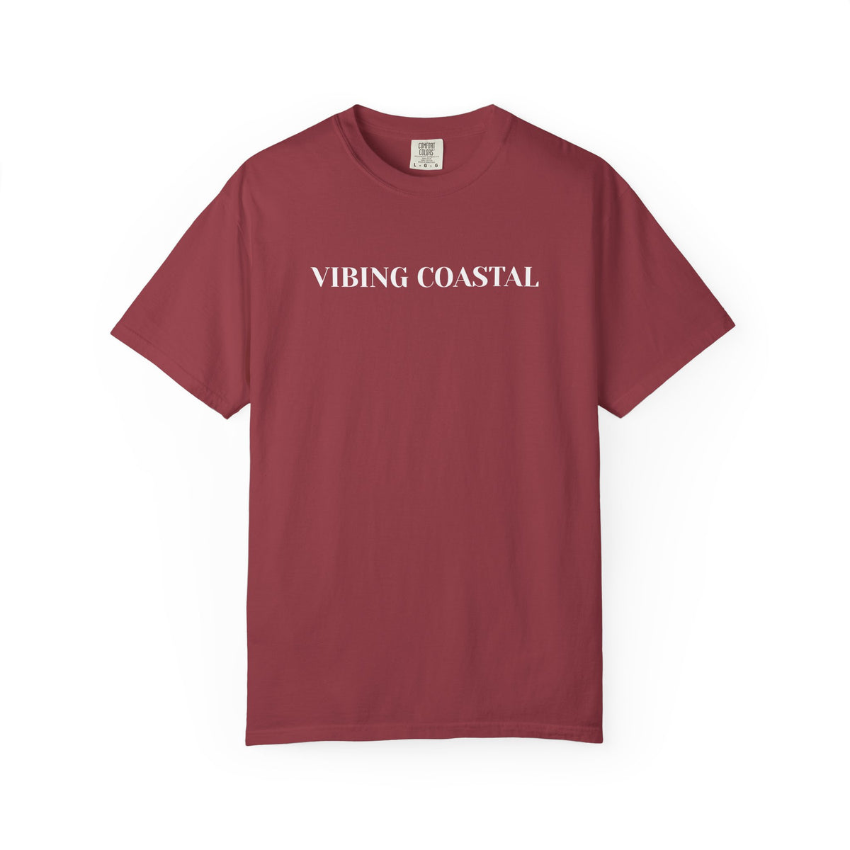 Softstyle T-shirt | Vibing Coastal | White Lettering