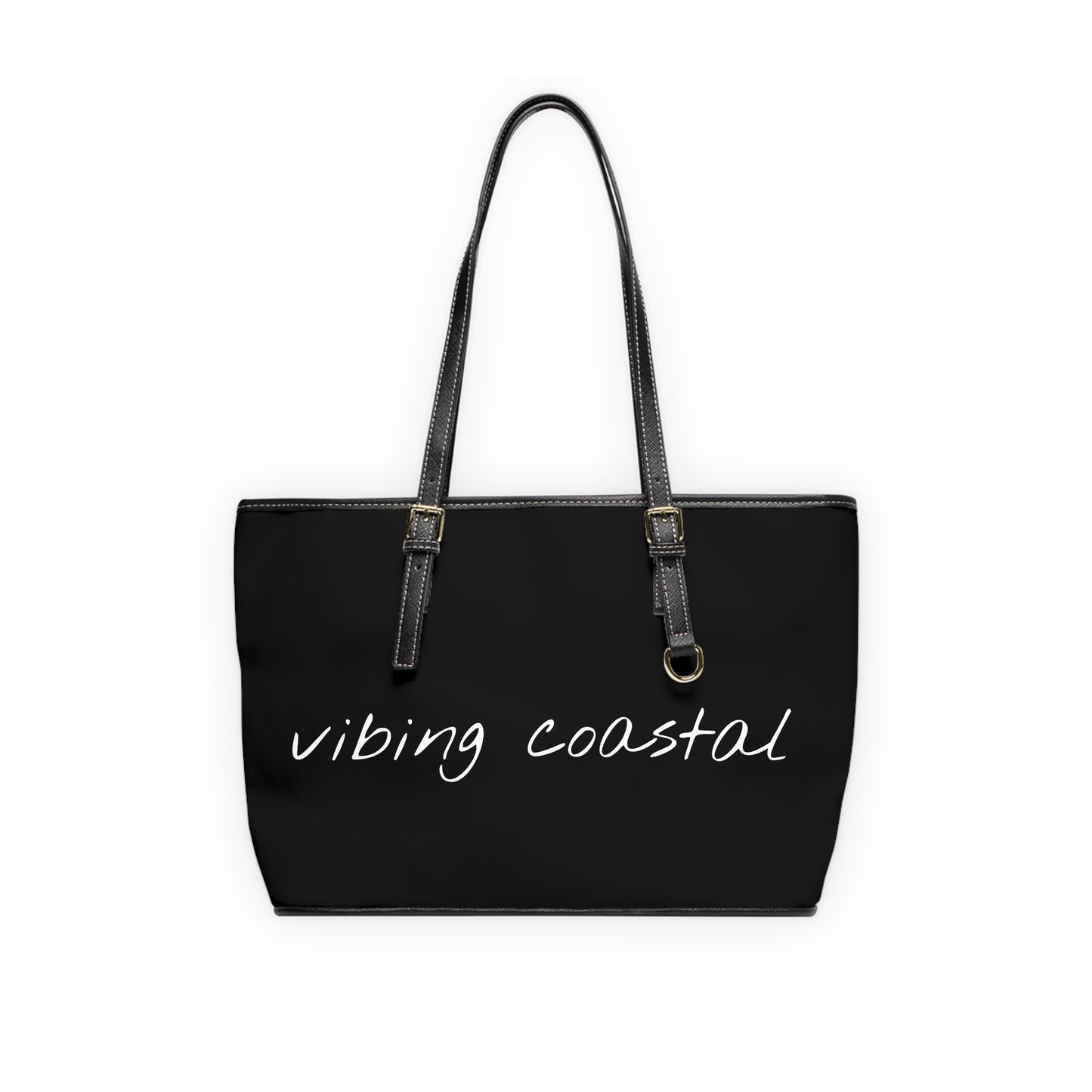 Vibing Coastal Shoulder Bag | Black