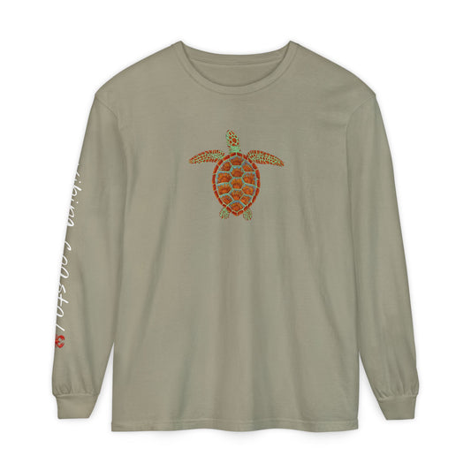 Graphic Long Sleeve Tee | Sea Turtle II
