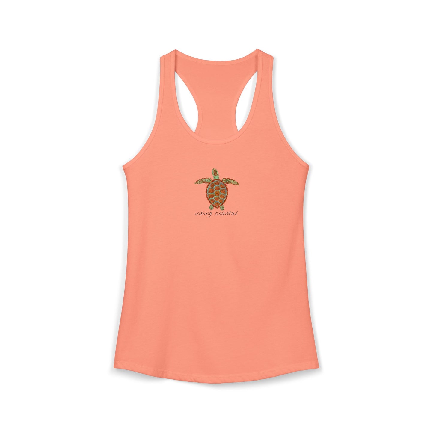 Ideal Racerback Tank | Sea Turtle