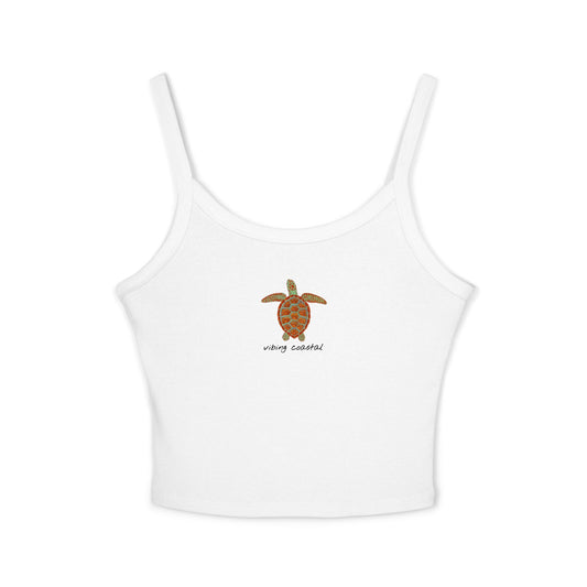 Spaghetti Tank Top | Sea Turtle