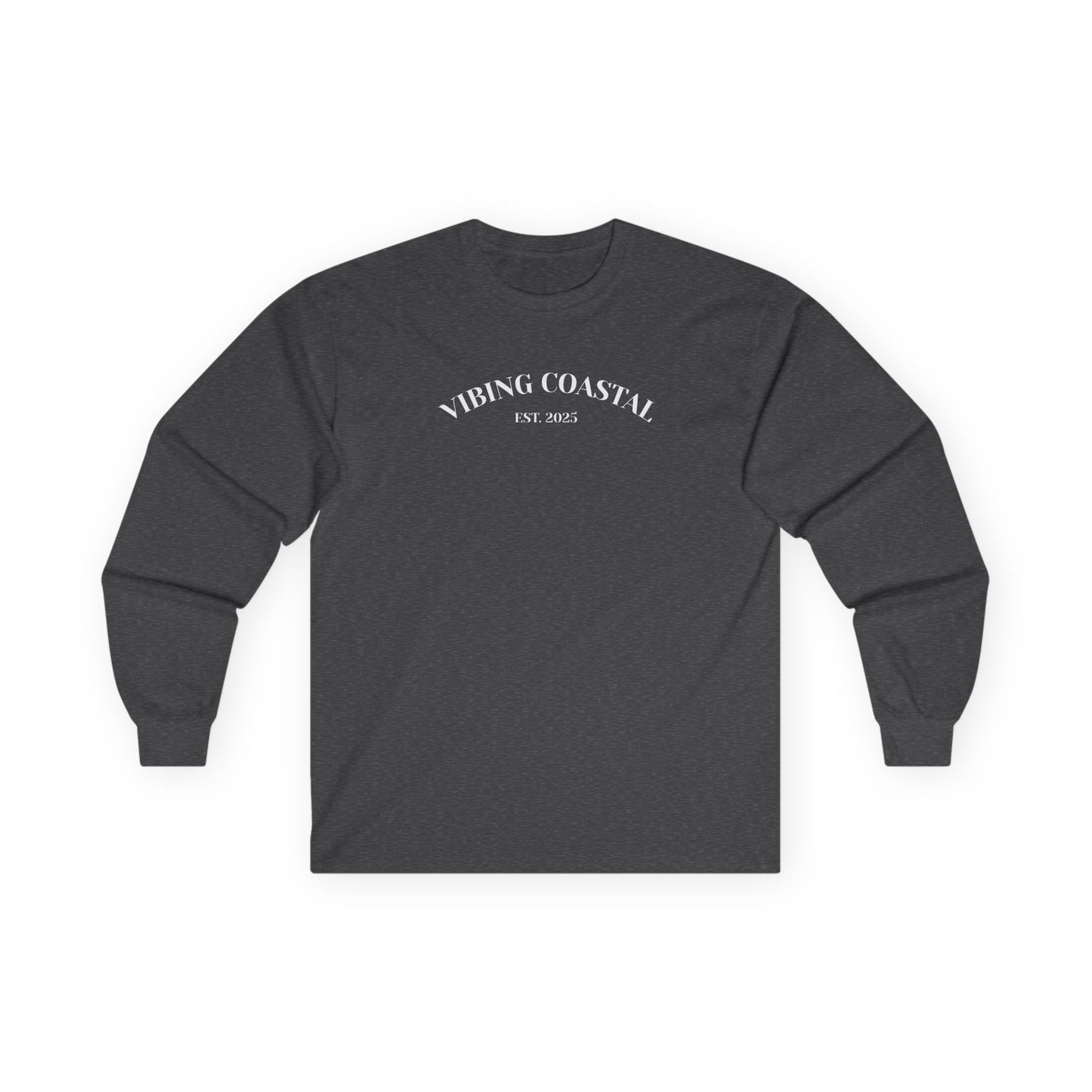Ultra Cotton Long Sleeve Tee II | Vibing Coastal EST 2025