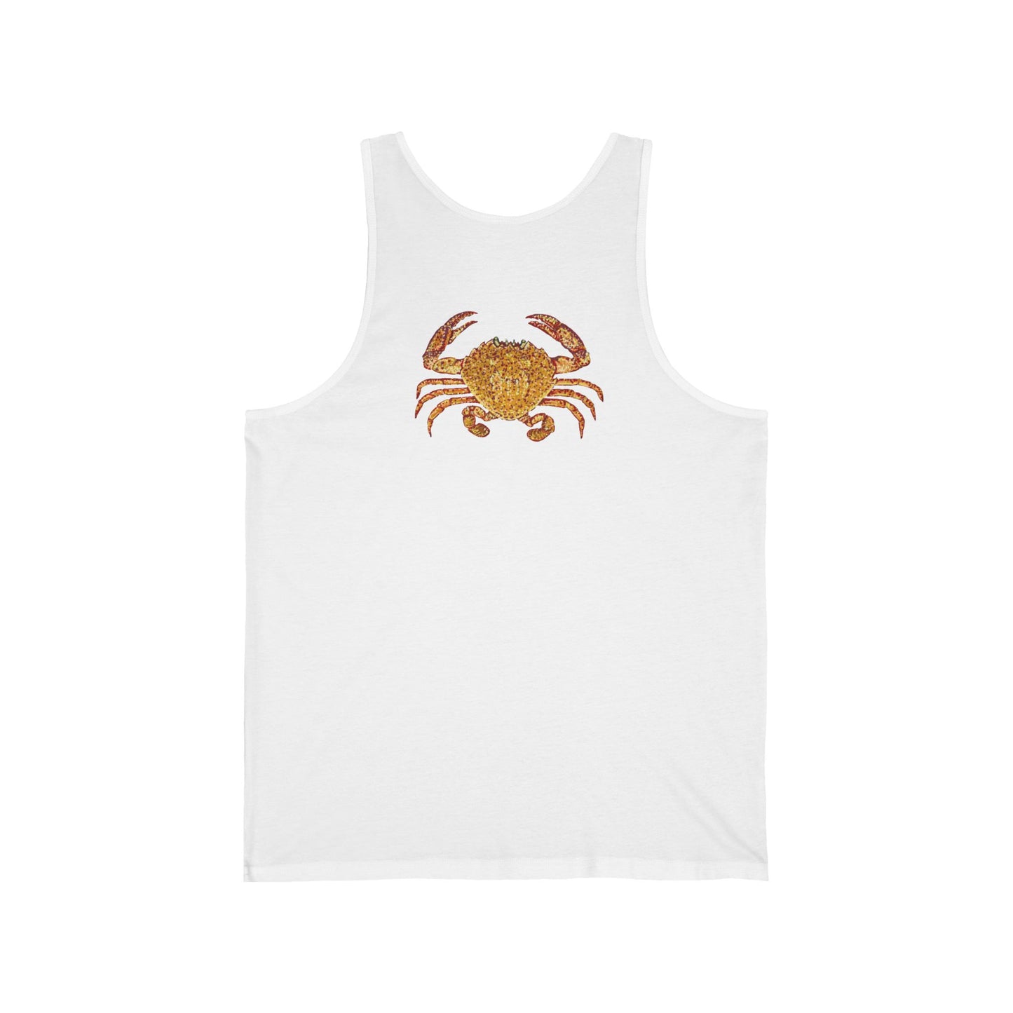 Men's Back Graphic Tank Top | Crab