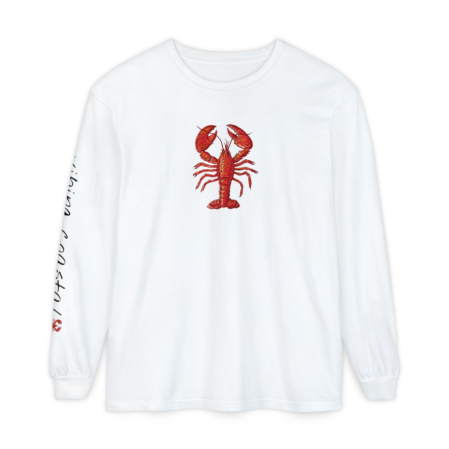 Graphic Long Sleeve Tee | Lobster
