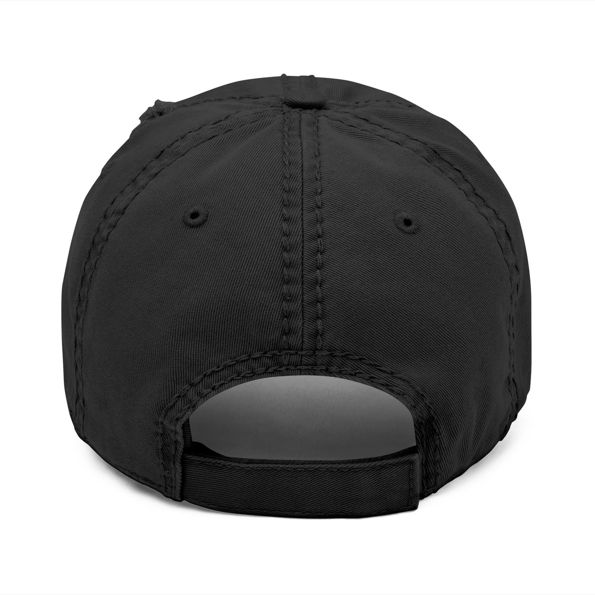Embroidered Sea Turtle Cap - Beach Night Black