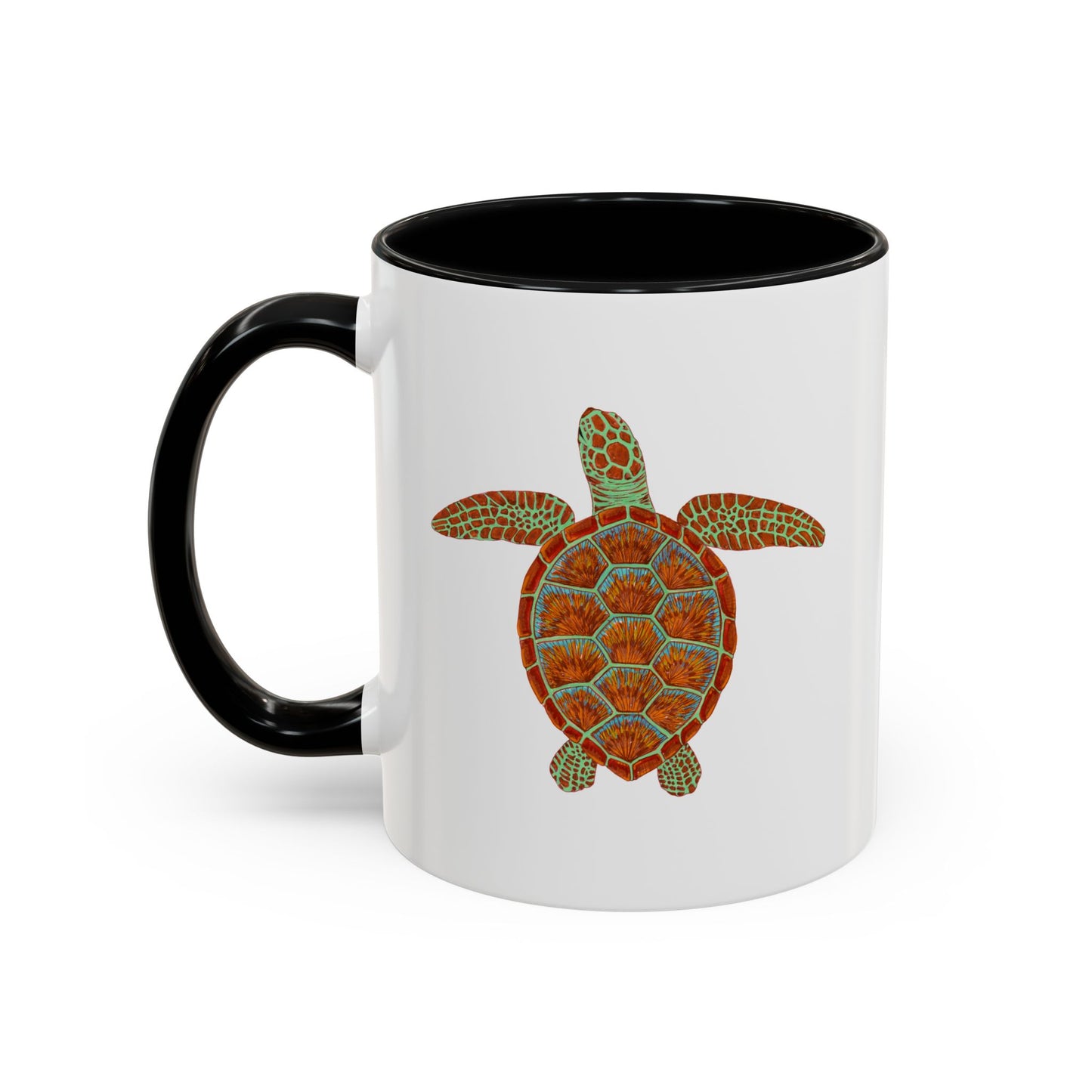 Ceramic Sea Turtle Mug | 2 Sizes - 11oz 15oz