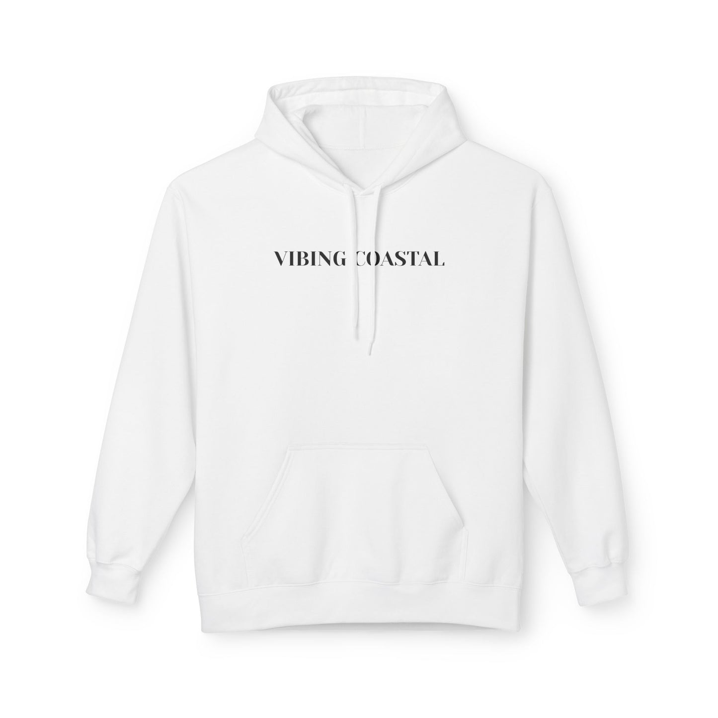 Fav Fleece Hoodie | Vibing Coastal | Black Lettering