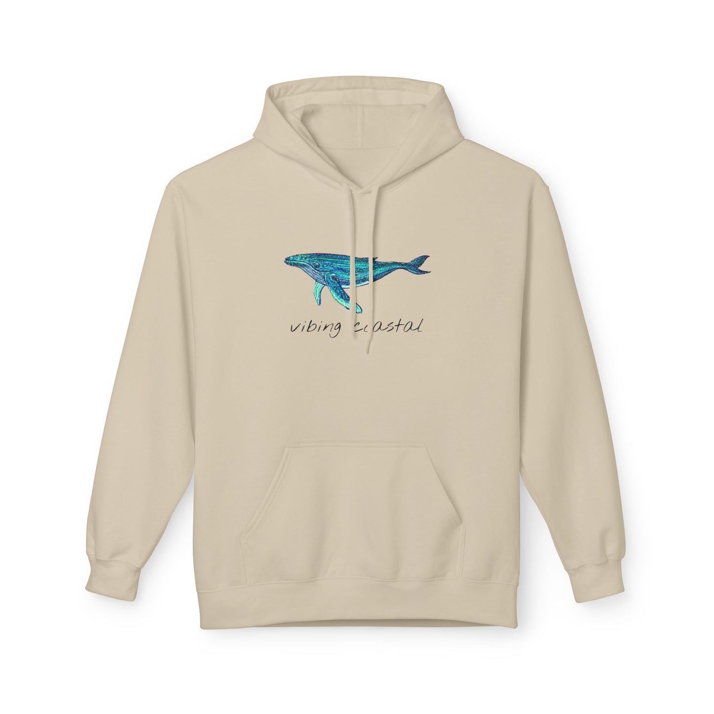 Men's Softstyle Fleece Hoodie | Whale