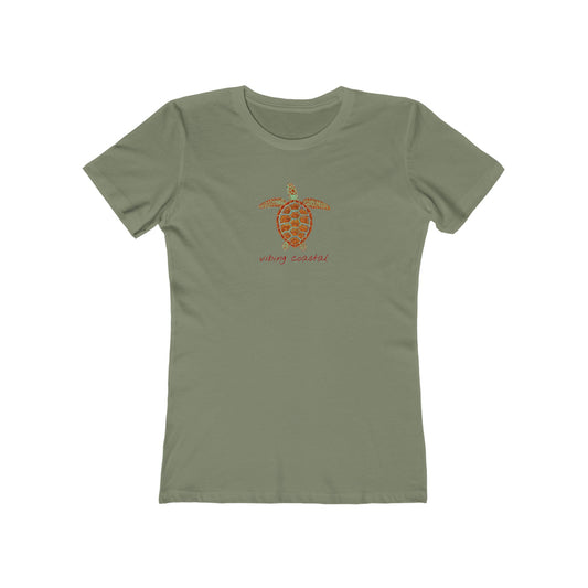 Fav Fitted Tee | Sea Turtle
