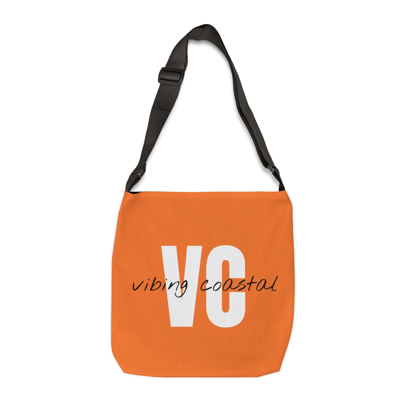 Vibing Coastal Tote Bag | Orange Citrus