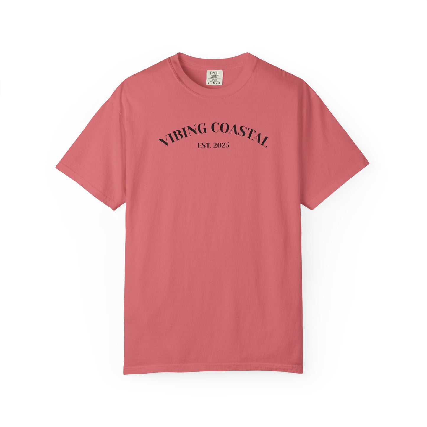 Men's Cozy Garment-Dyed Tee | Vibing Coastal