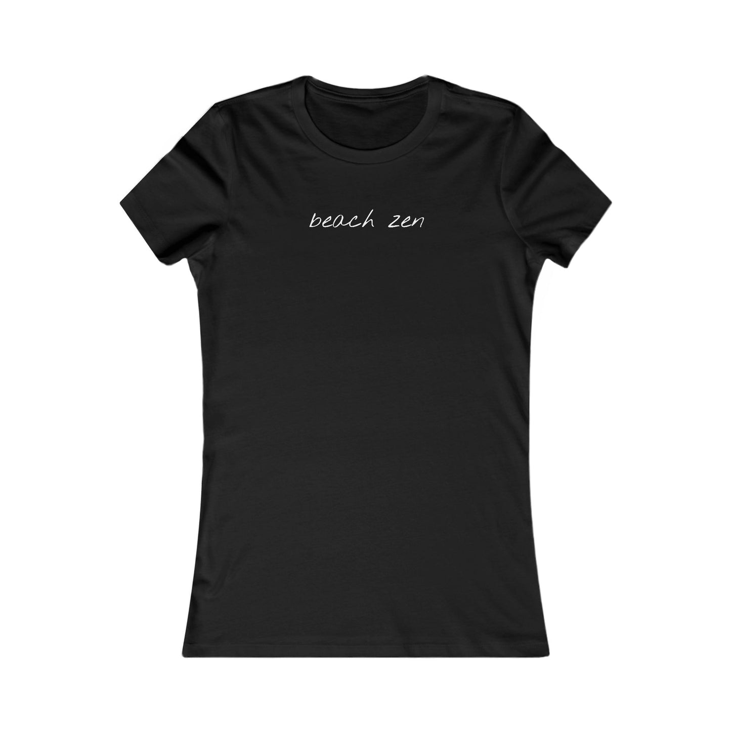Fav Fitted Tee | Beach Zen II | 2-Sided Tee