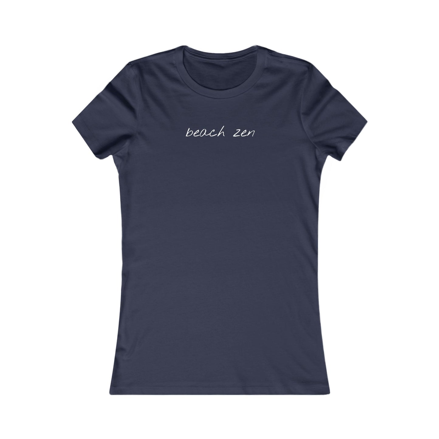 Fav Fitted Tee | Beach Zen II | 2-Sided Tee