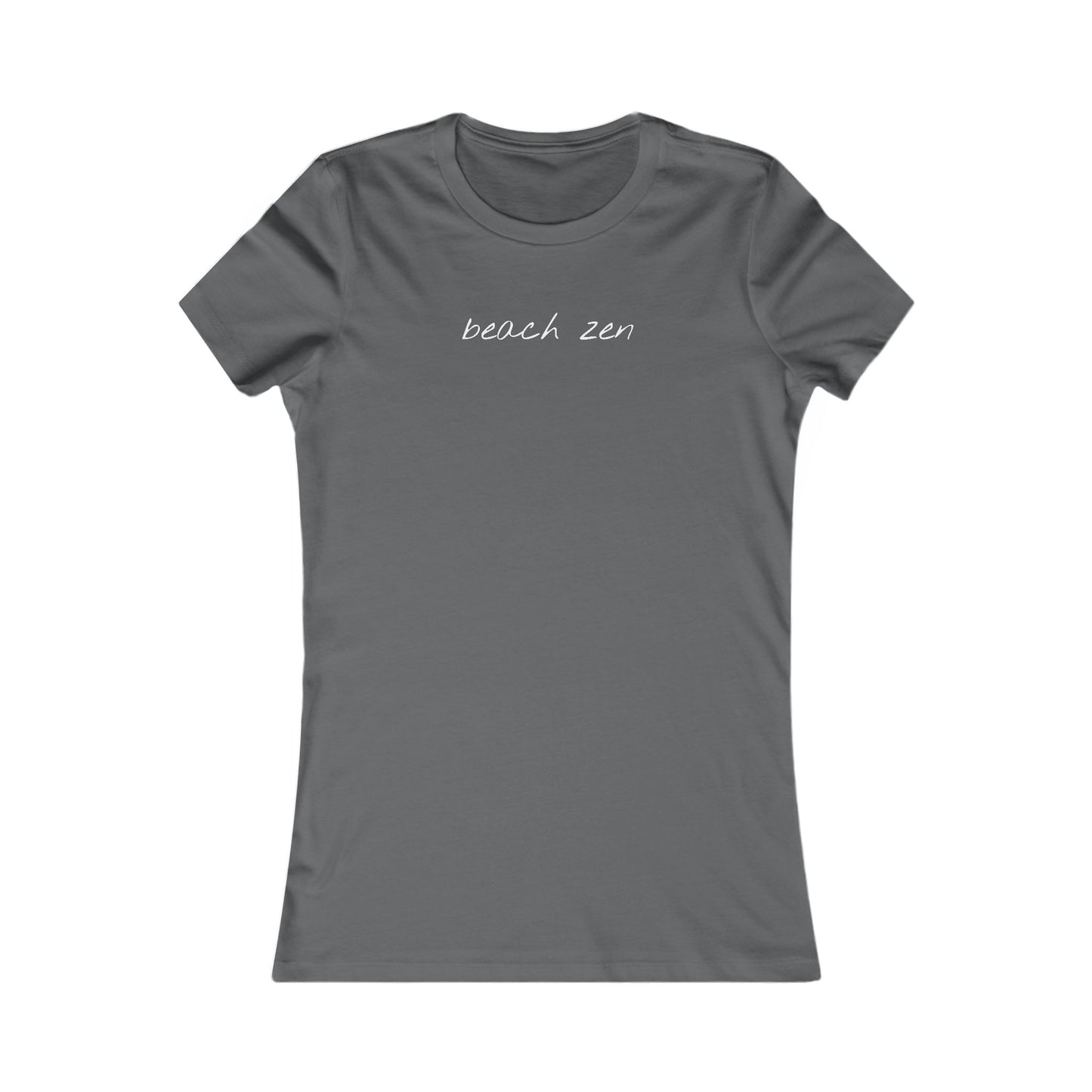 Fav Fitted Tee | Beach Zen II | 2-Sided Tee