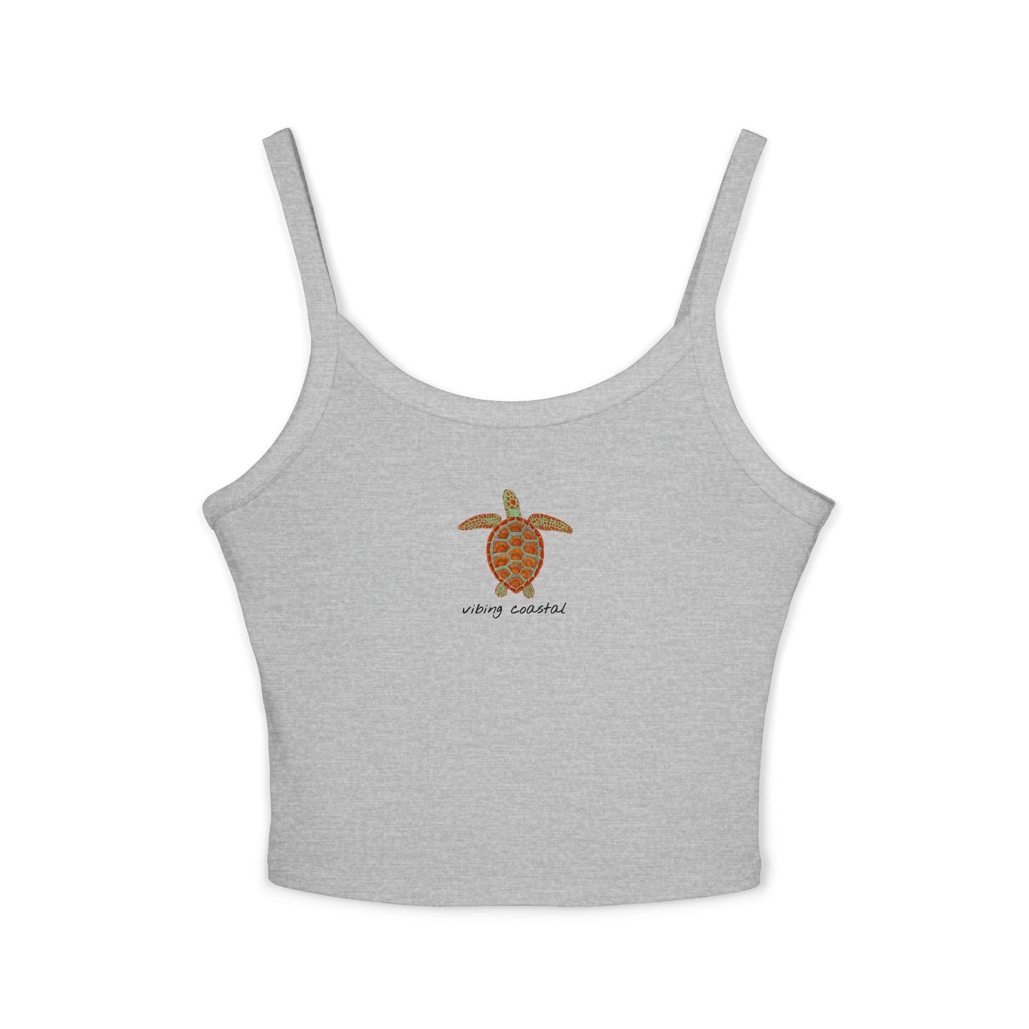 Spaghetti Tank Top | Sea Turtle