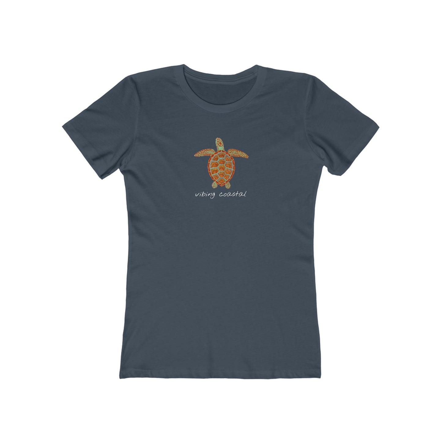 Fav Fitted Tee | Sea Turtle II