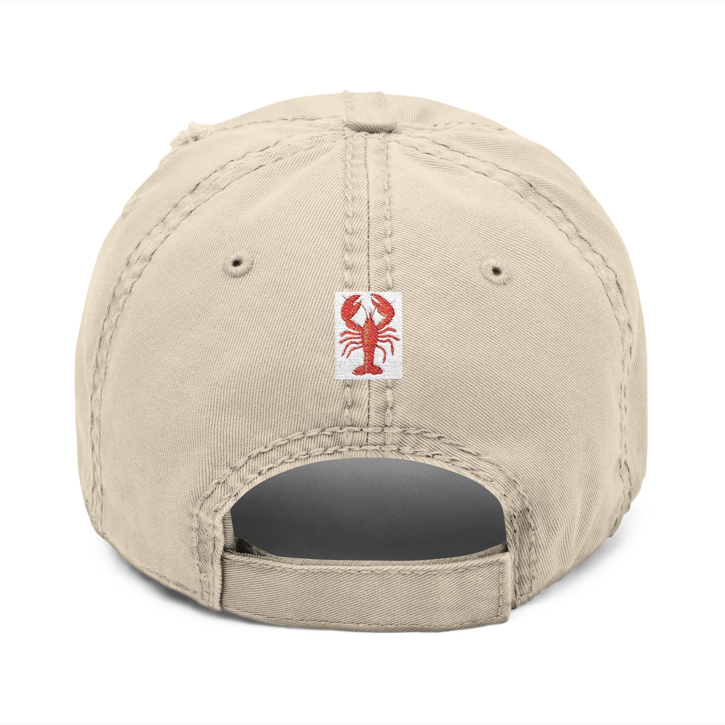 Vibing Coastal + Lobster Back Tab Cap | Coastal Khaki