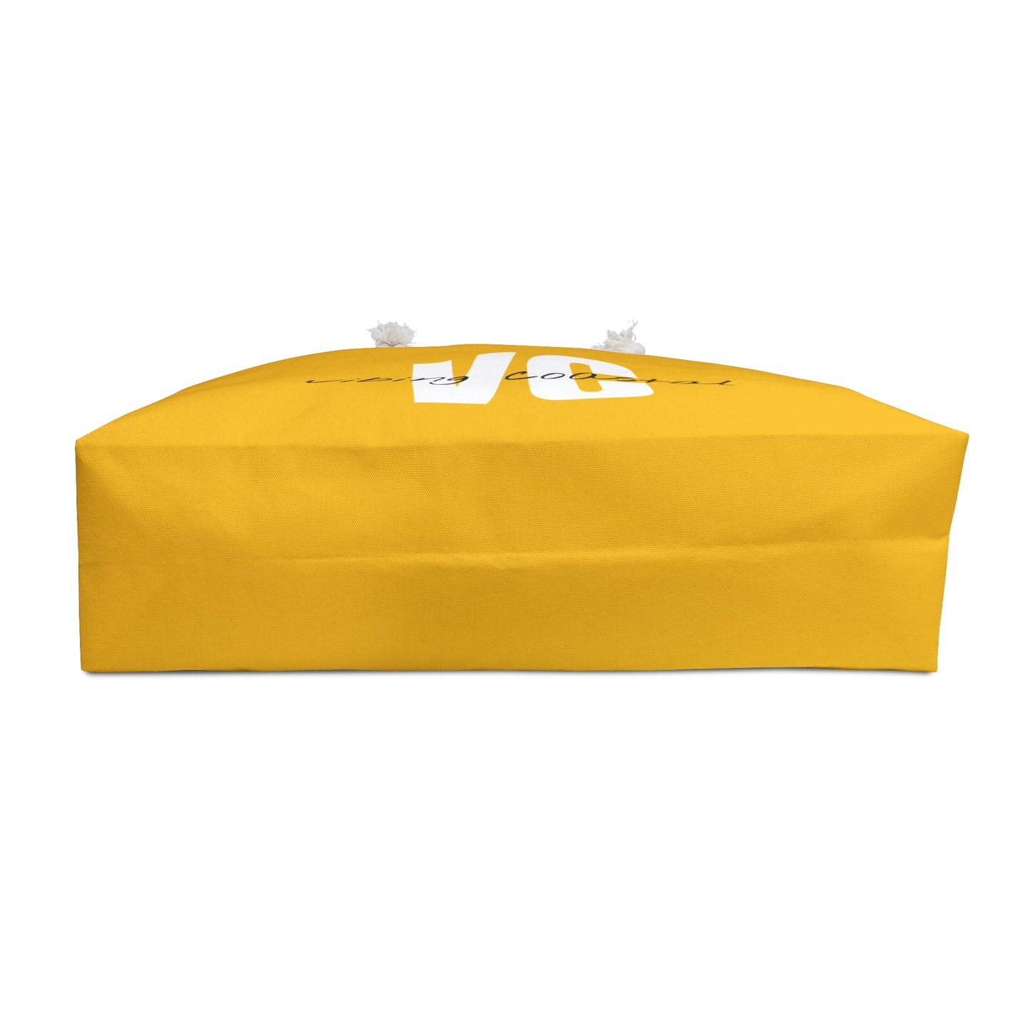 Vibing Coastal Weekender Tote | Sun-kissed Yellow