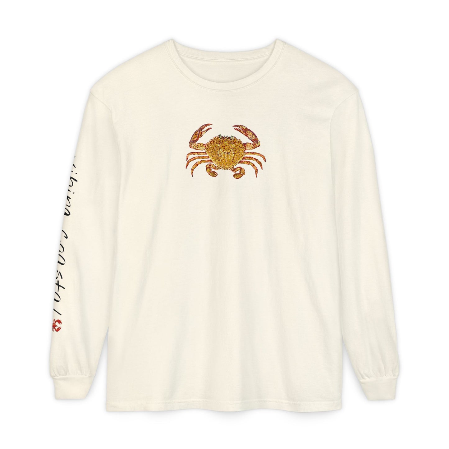 Men's Graphic Long Sleeve Tee | Crab