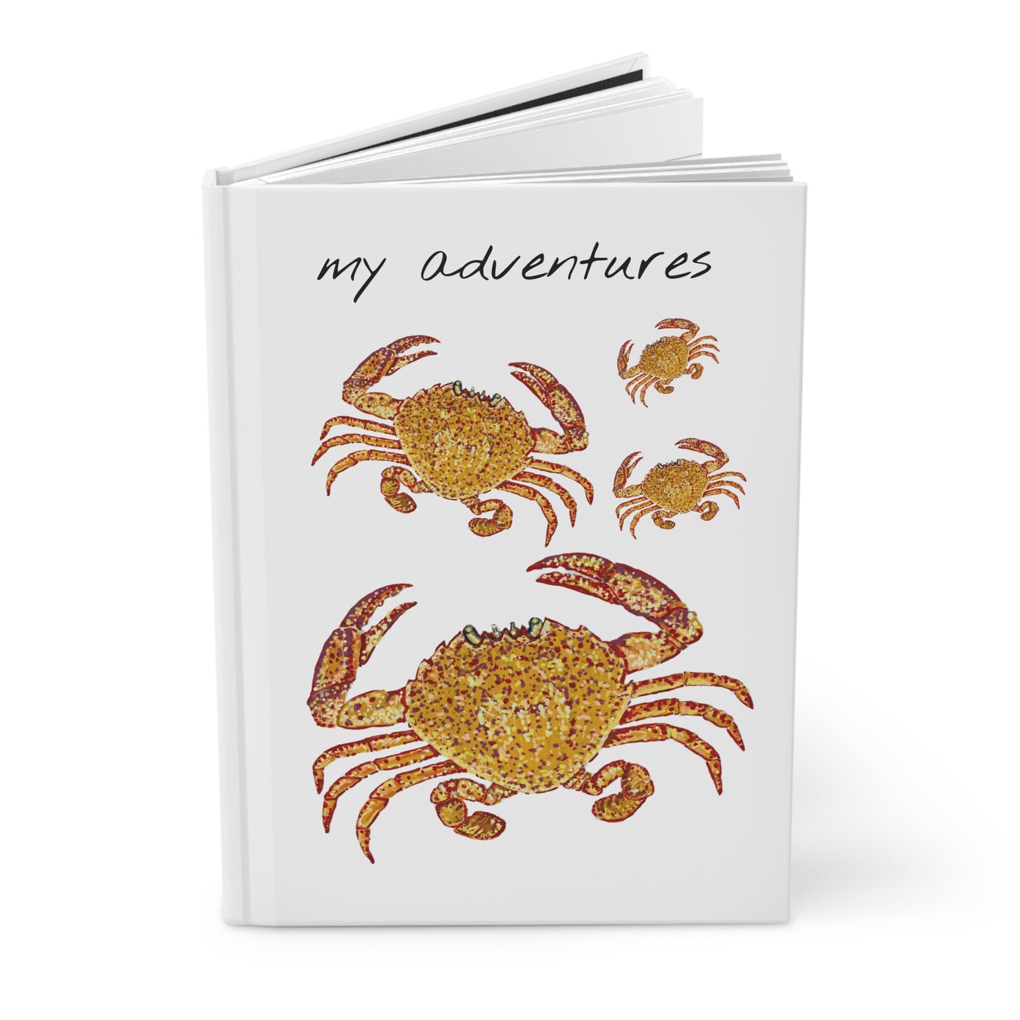 "My Adventures" Hardcover Journal | Crab