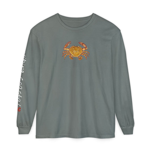 Men's Graphic Long Sleeve Tee | Crab II