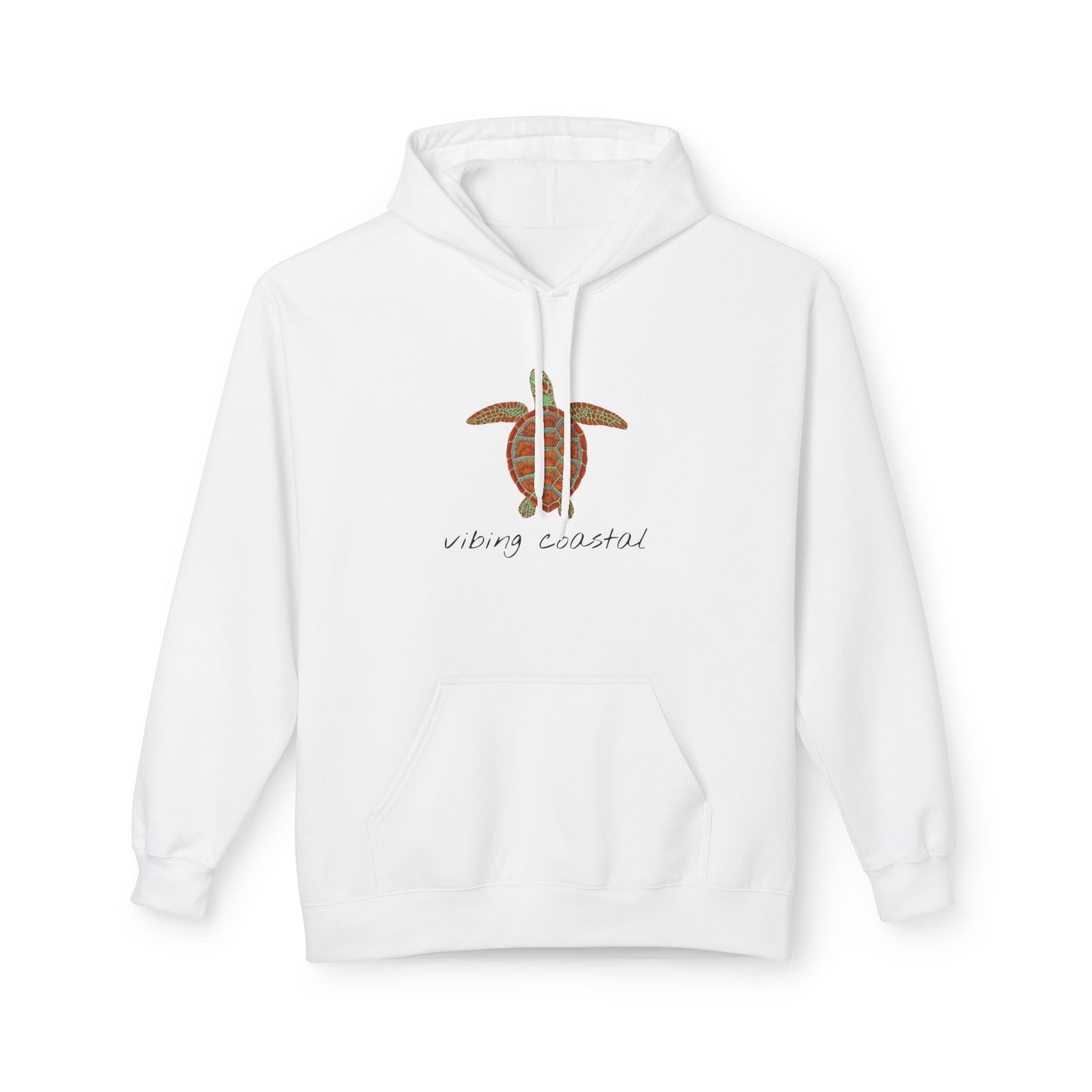 Softstyle Fleece Hoodie | Sea Turtle
