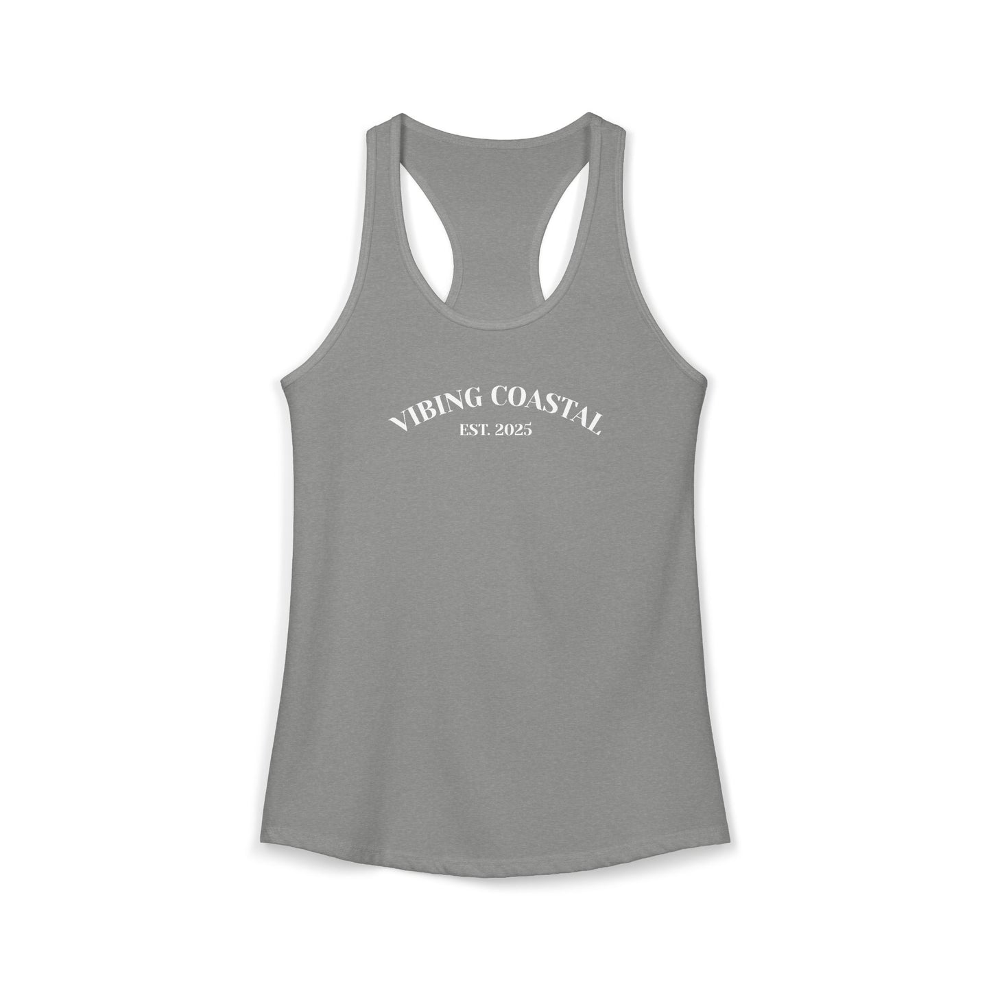 Ideal Racerback Tank II | Vibing Coastal EST 2025