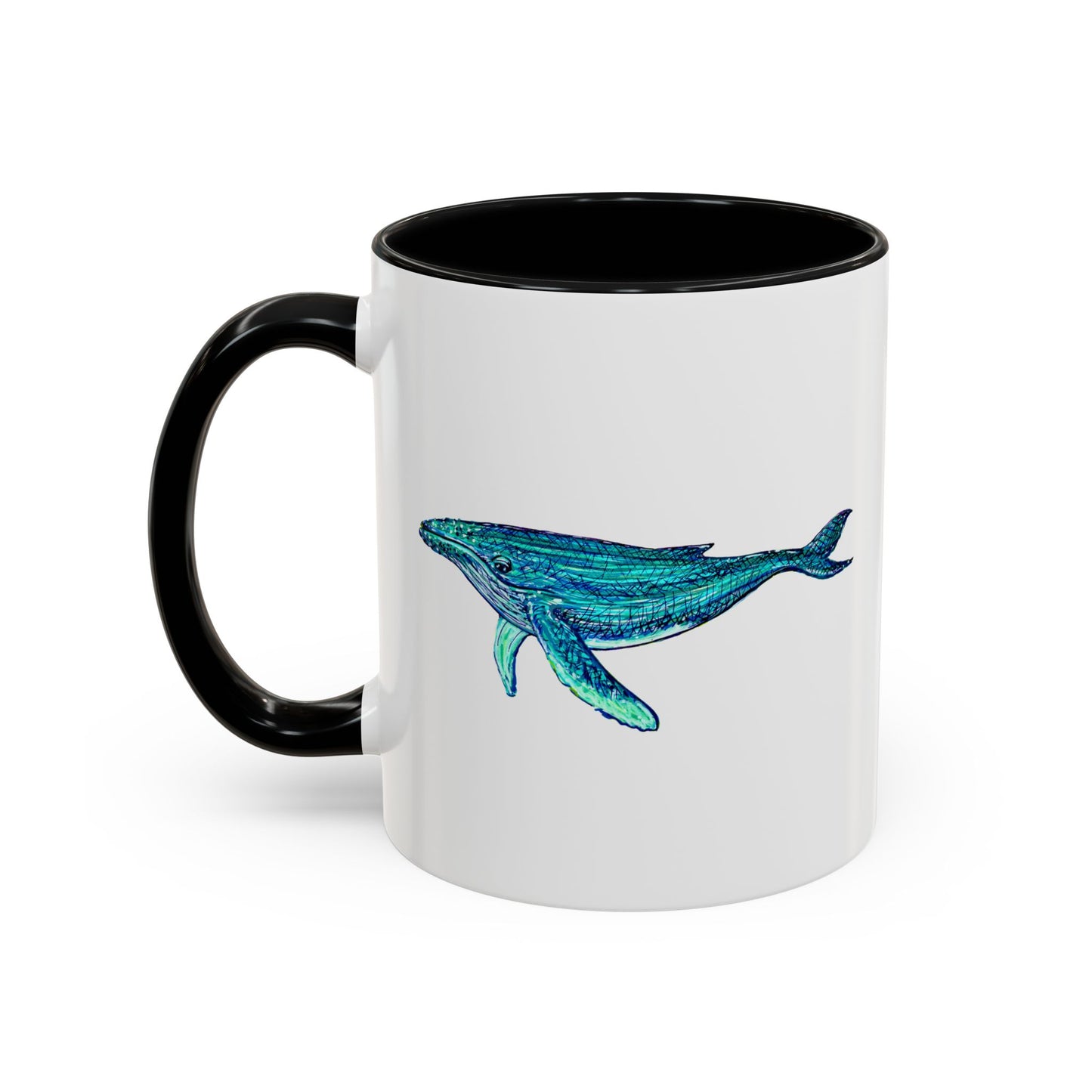 Ceramic Whale Mug | 2 Sizes 11oz 15oz