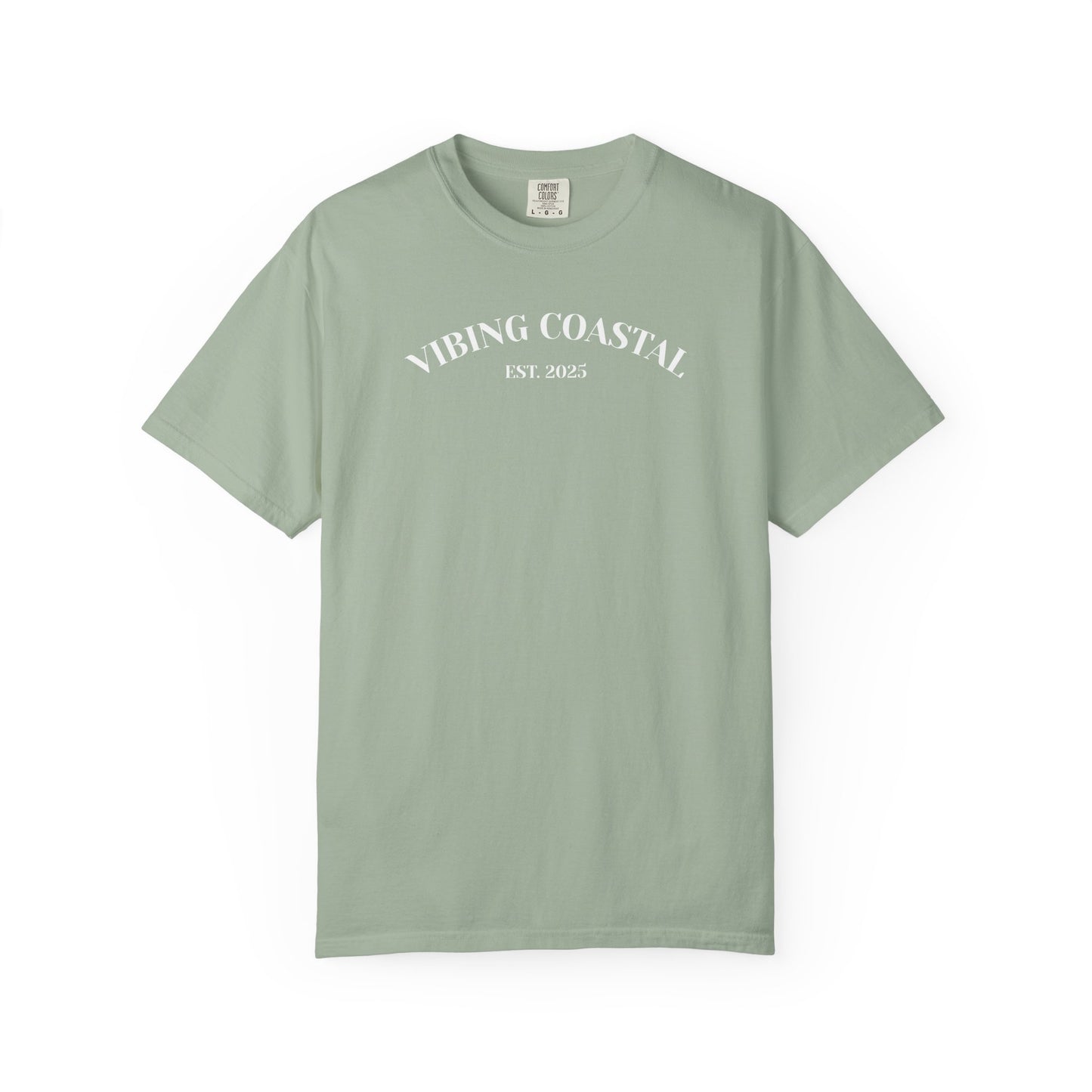 Men's Cozy Garment-Dyed Tee | Vibing Coastal II
