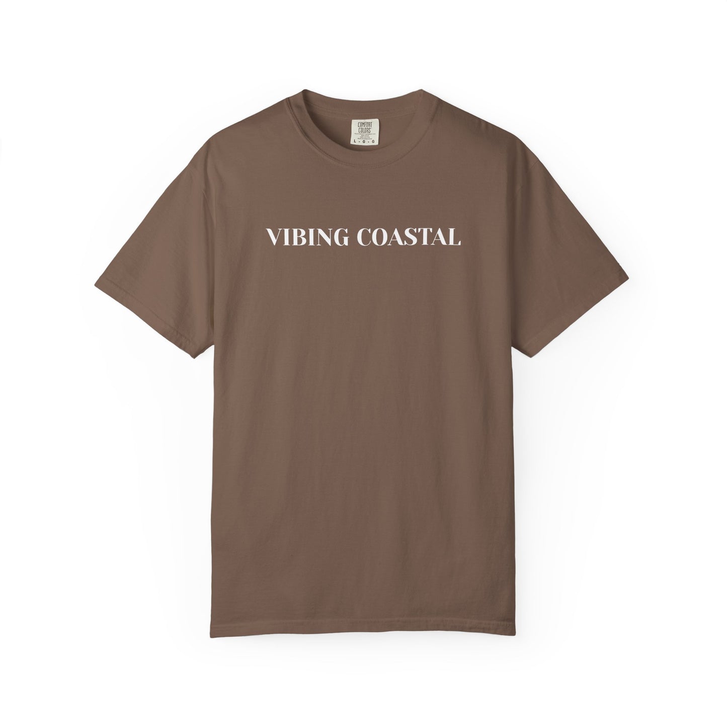 Softstyle T-shirt | Vibing Coastal | White Lettering