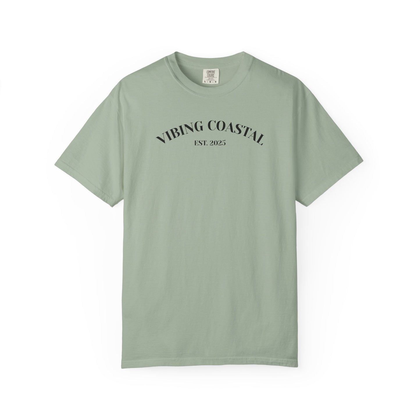 Men's Cozy Garment-Dyed Tee | Vibing Coastal