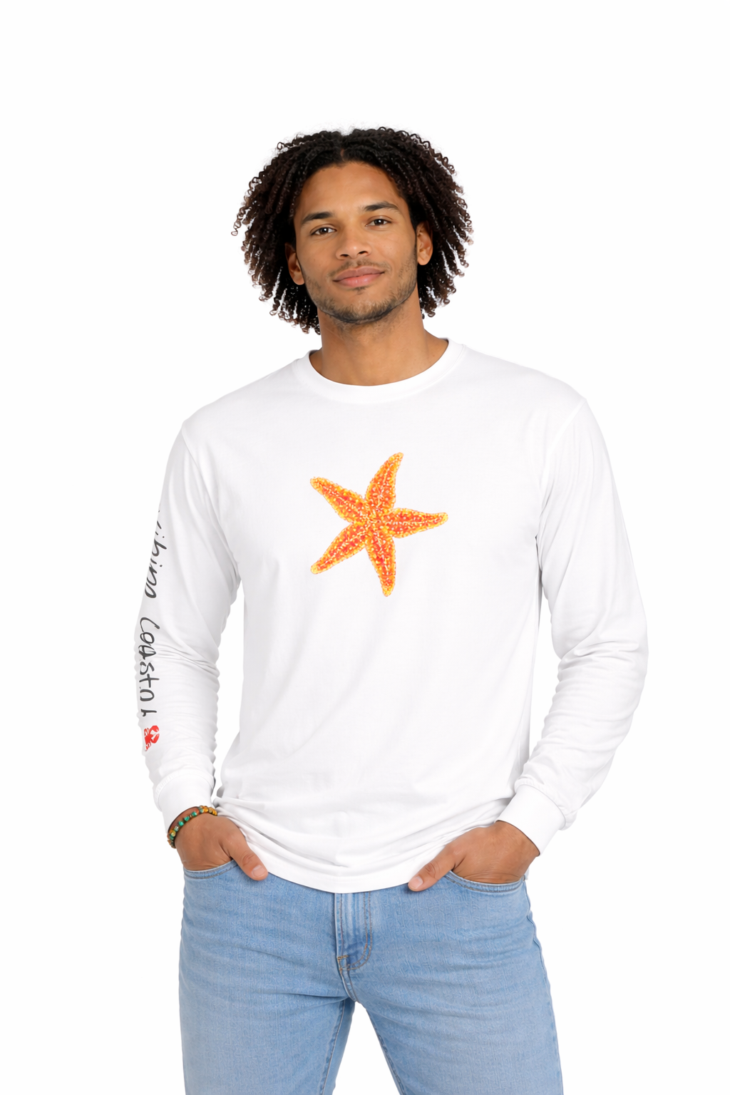 Men's Graphic Long Sleeve Tee | Starfish