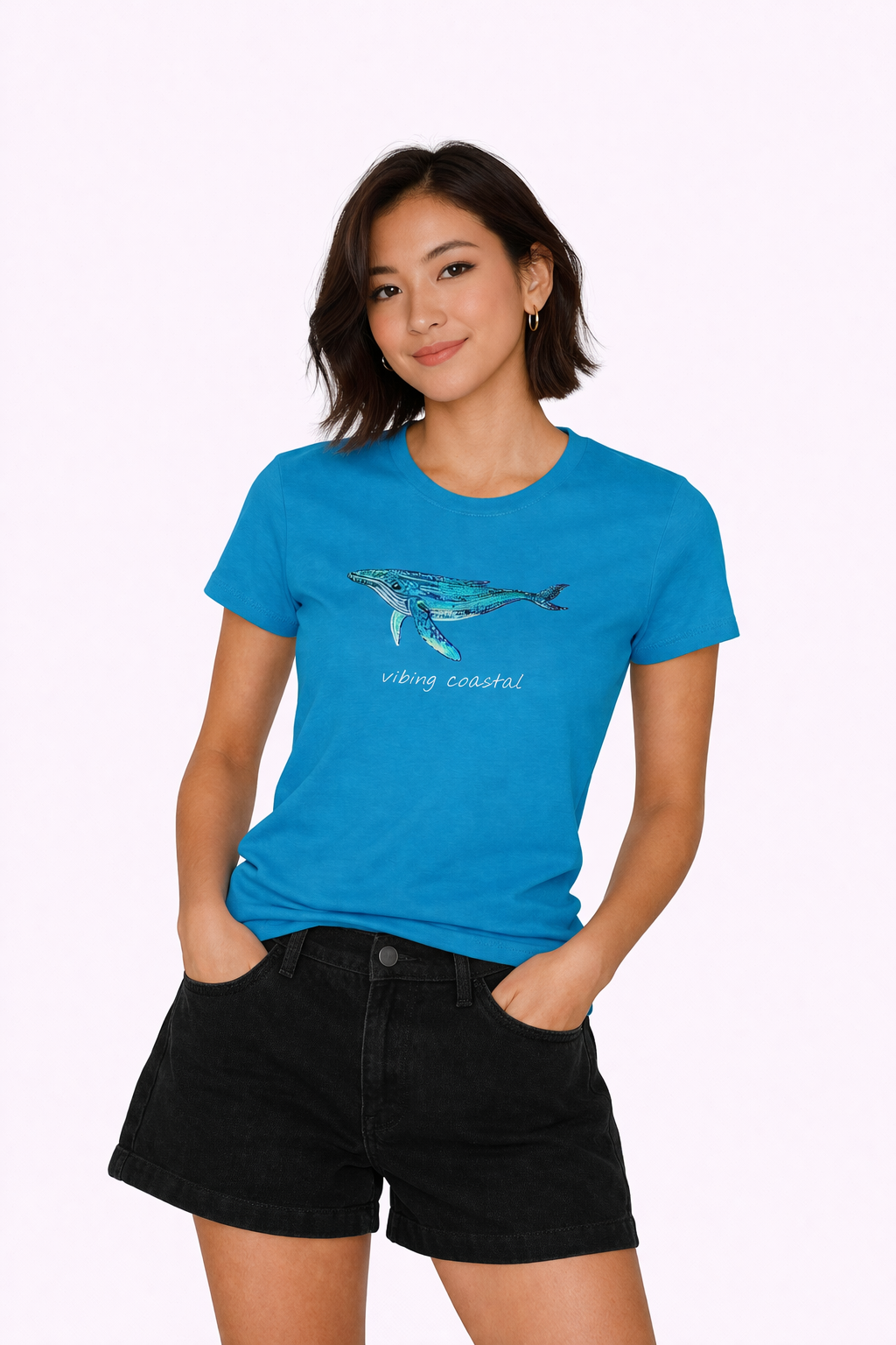 Fav Fitted Tee | Whale II