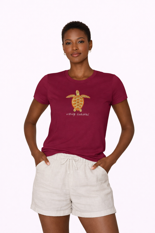 Fav Fitted Tee | Sea Turtle II