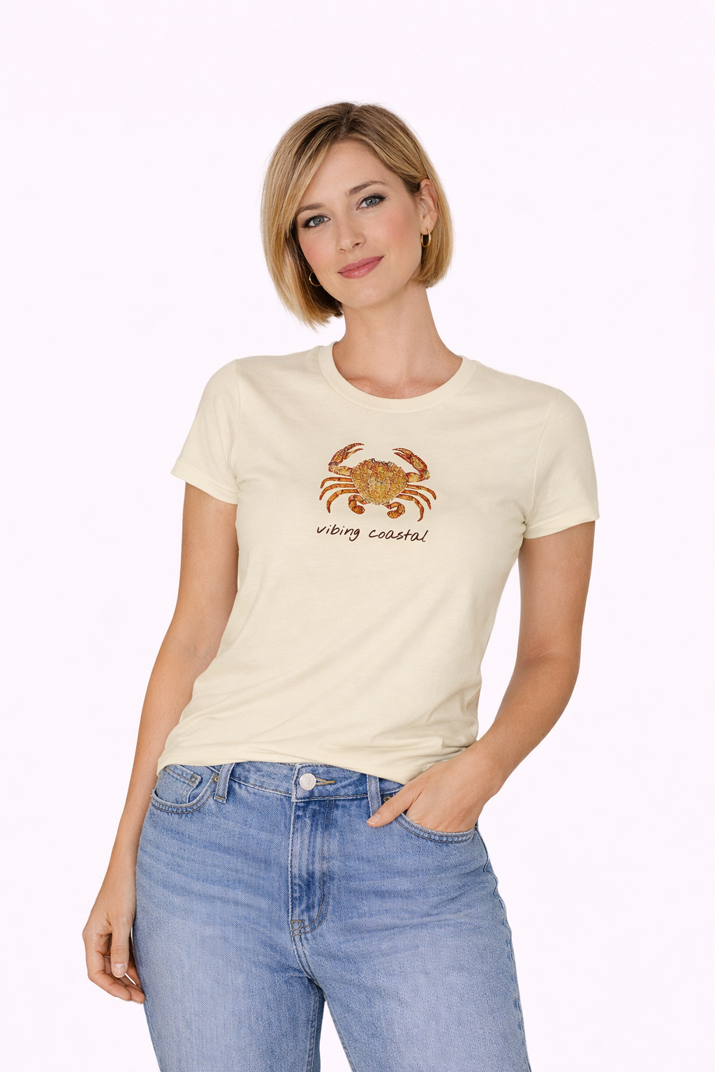 Fav Fitted Tee | Crab