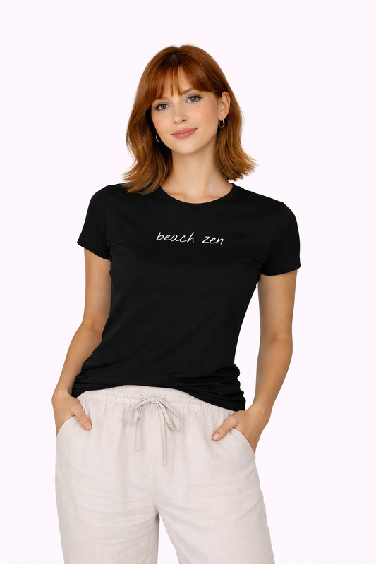 Fav Fitted Tee | Beach Zen II | 2-Sided Tee