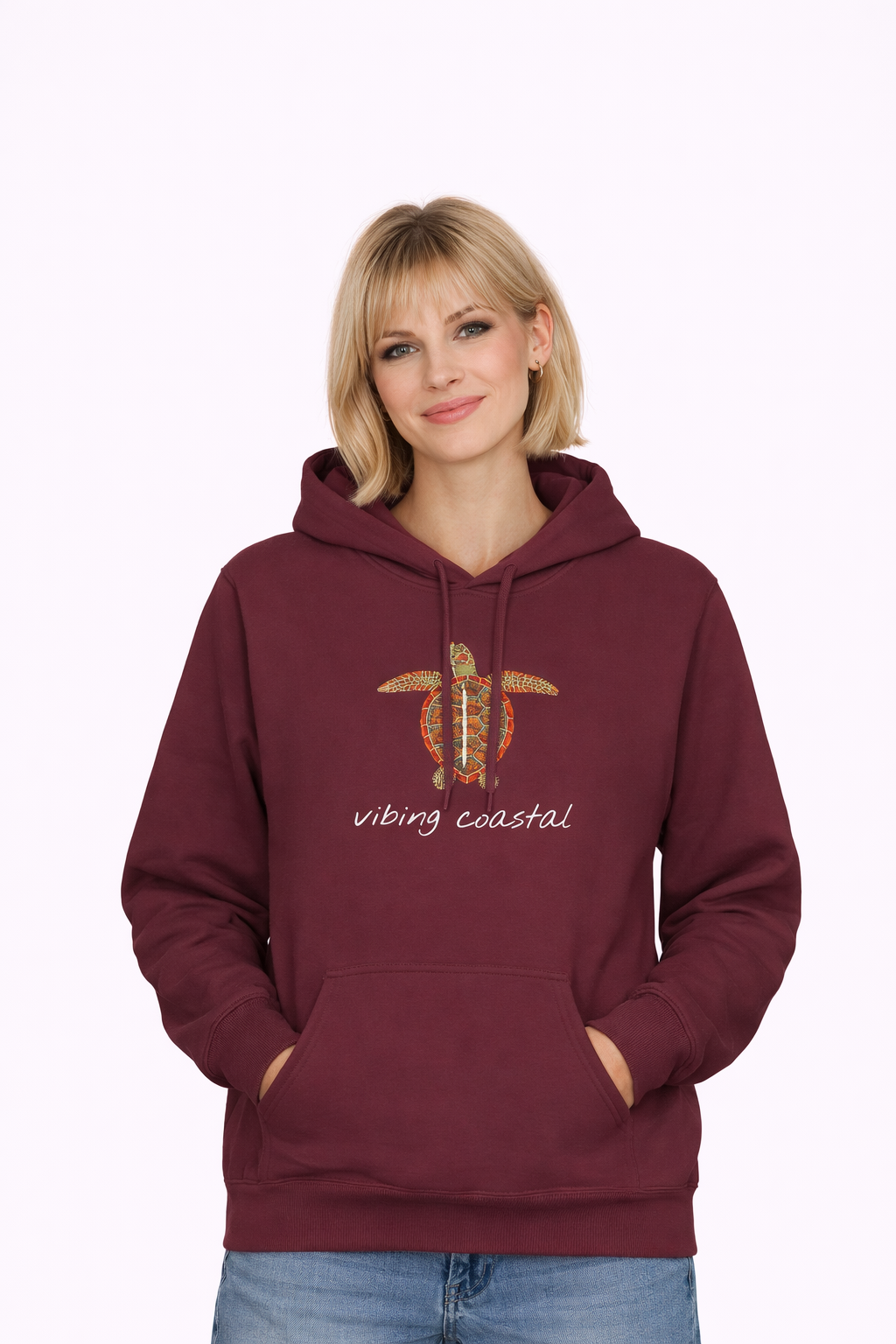 Softstyle Fleece Hoodie | Sea Turtle II