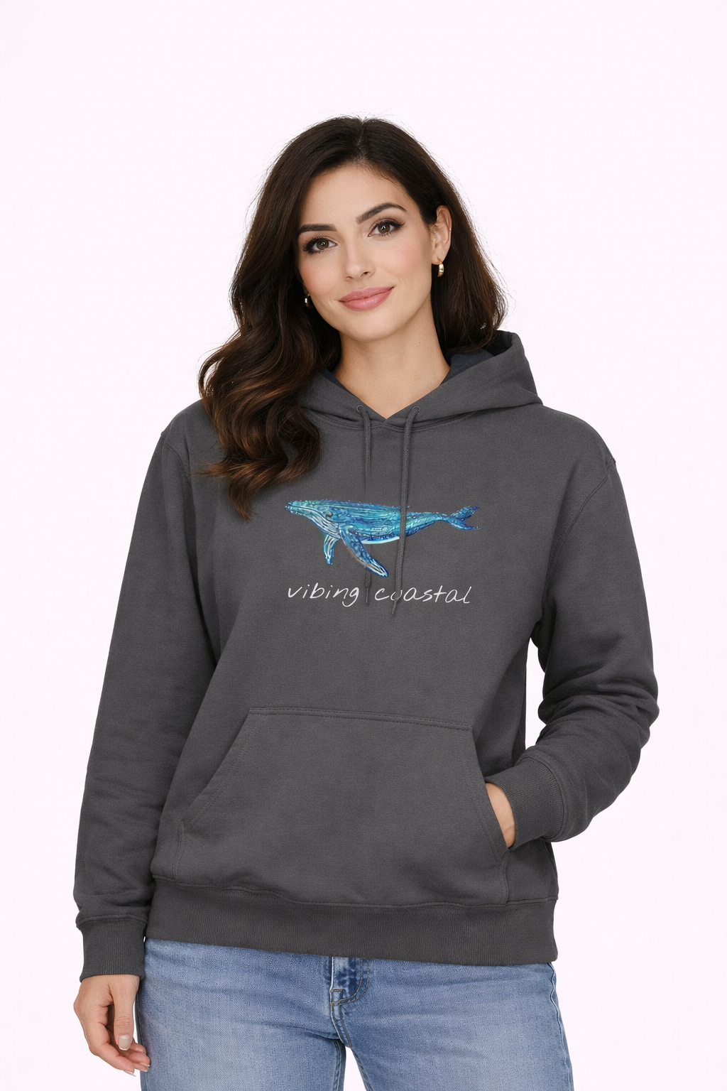 Softstyle Fleece Hoodie | Whale II