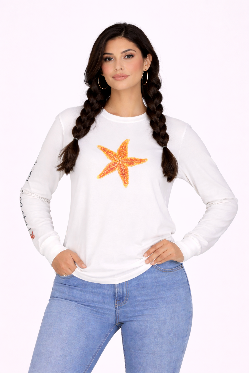 Graphic Long Sleeve Tee | Starfish