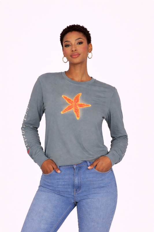 Graphic Long Sleeve Tee | Starfish II