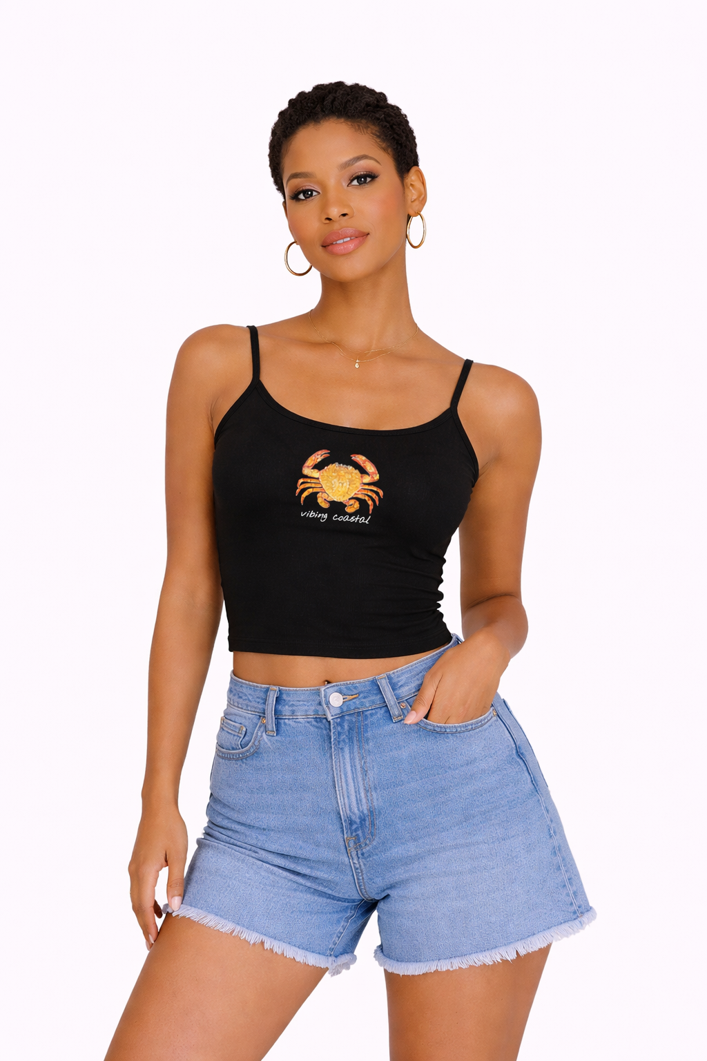 Spaghetti Tank Top | Crab II