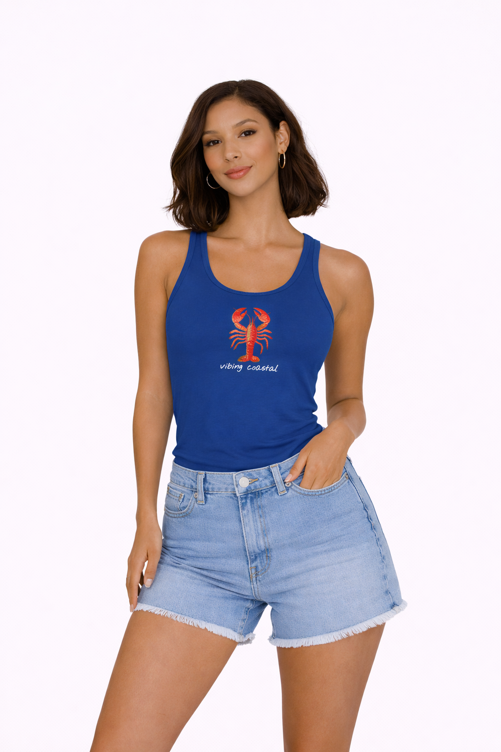 Ideal Racerback Tank | Lobster II
