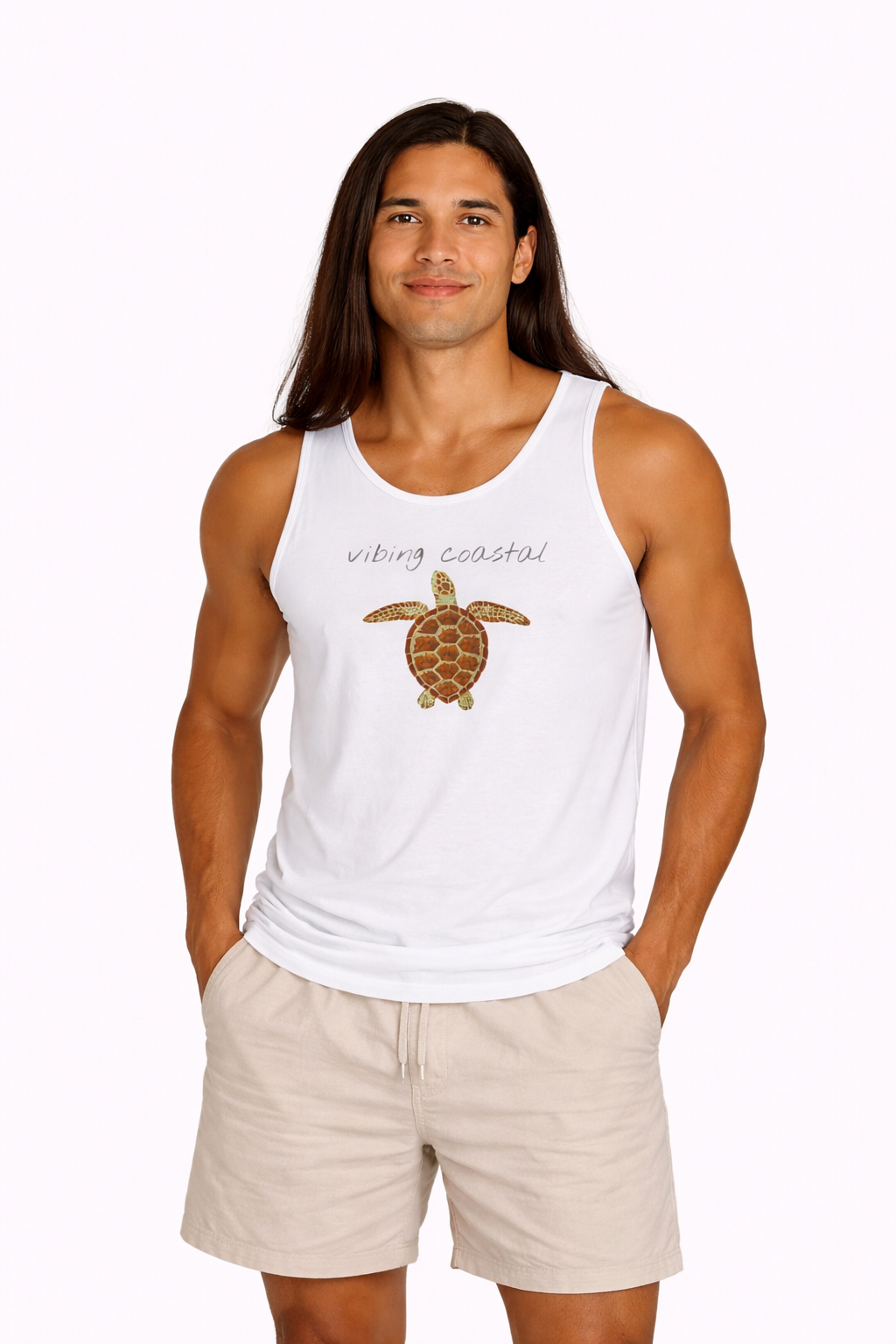 Men's Lightweight Tank | Sea Turtle